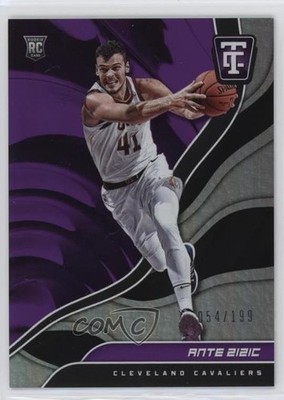 2017 Panini Totally Certified Rookies Purple /199 Ante Zizic #139 Rookie RC 0w9f