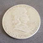 Franklin Half Dollar: 1952 San Francisco                             (5040-50)