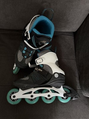 K2  Women's Alexis 84 Pro Inline Skates 2025 (Gray/Blue) Size 10 US 41.5 EU