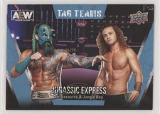 2021 AEW All Elite Wrestling Jungle Boy Jack Perry Luchasaurus & Patch Tag oc3