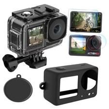 Accessories Kit for DJI Osmo Action 5 pro / 4/3 Waterproof Case Housing Glass