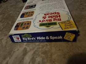 Sesame Street Big Bird's Hide & Speak NES Nintendo Complete CIB Box Manual Game