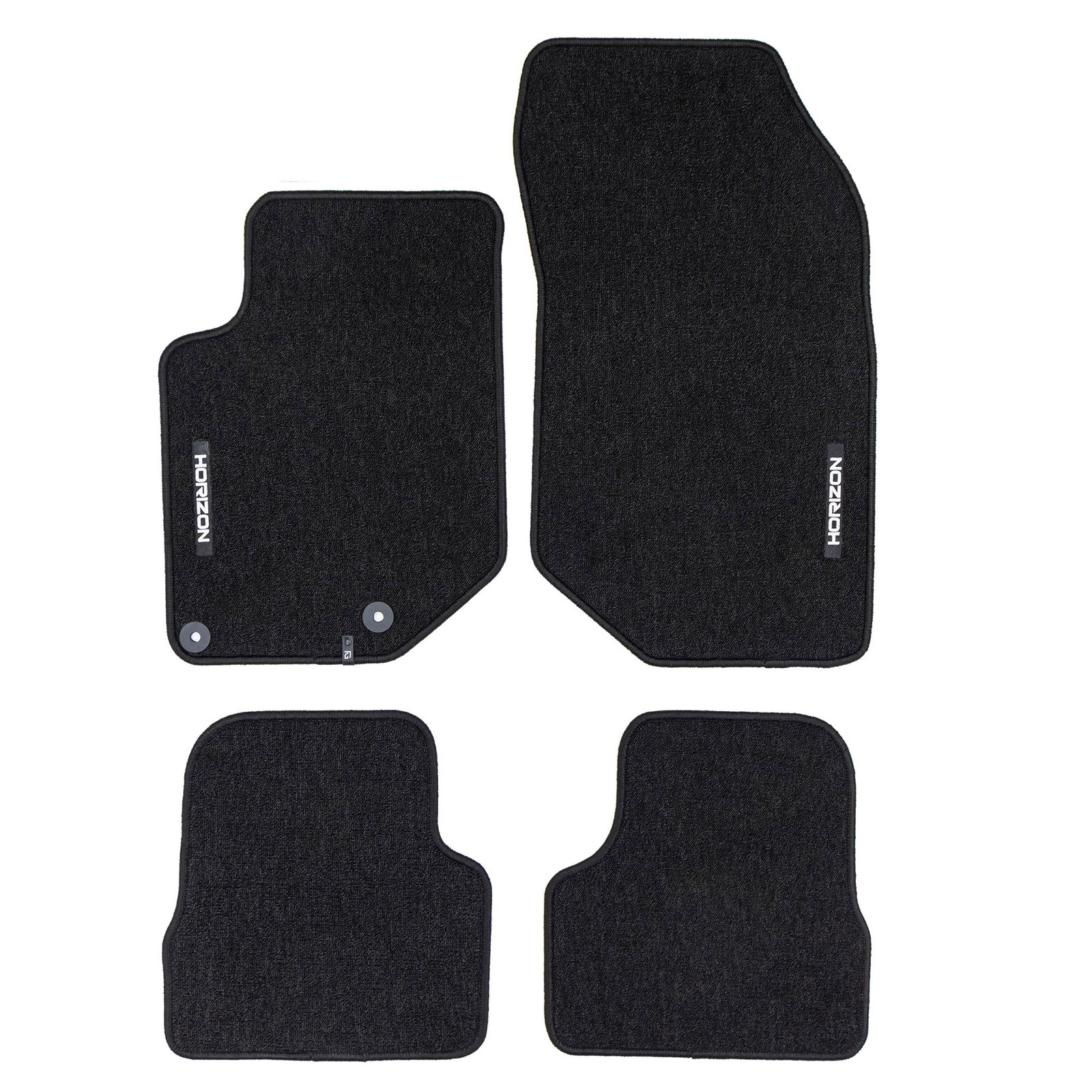 Tapis Peugeot 208 II étanches anti-saleté en velours résistant pour 2019-2026