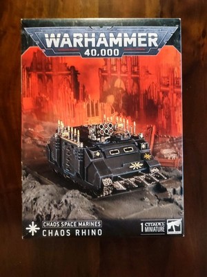 Warhammer 40k Chaos Rhino Neu