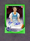 2025-26 Bowman Ryan Kalkbrenner #RVA-RK Rookie Auto Green Border /99 SP RC