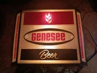 Vintage Genessee Lighted Beer Sign,  Plastic- Wall
