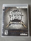 Guitar Hero: Metallica (Sony PlayStation 3, 2009) CIB
