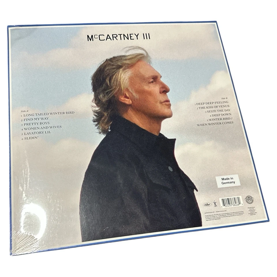 Paul McCartney III Vinyl LP Exclusive ORANGE Germany Vinyl Limited x3000 Sealed - Image 3 of 4