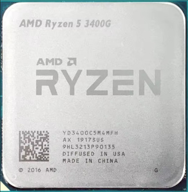 AMD Ryzen 5 3400G 3.7 Ghz (YD3400C5M4MFH) Processor for sale