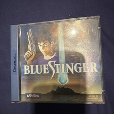 Thumbnail of ebay&reg; auction 147132427438 | BLUE STINGER SEGA DREAMCAST ACTION ADVENTURE VIDEOSPIEL UK PAL OHNE ANLEITUNG