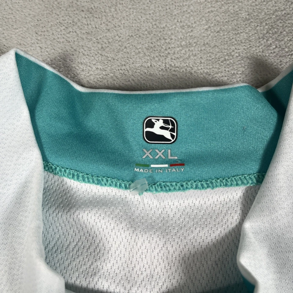 NEW Giordana Vero Pro Moda S/S Men 2XL Full Zip Cycling Jersey Made In Italy $90 - Image 3 of 4