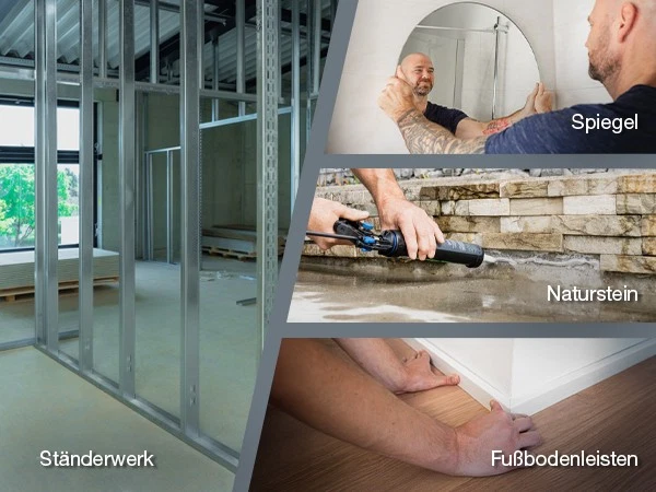 OTTOCOLL ALLBERT Montagekleber 290 ml starke Haftung auch auf feuchten Flächen - Bild 4 von 4