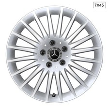 GENUINE MERCEDES-BENZ VITO ALLOY WHEEL SET, 17 INCH, SILVER, BORBET