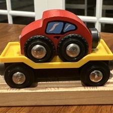 Authentic BRIO Wooden CAR TRANSPORTER  33549 USA Seller