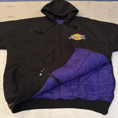 Vintage 90s NBA Starter Los Angeles LA Lakers Full Zip Hooded