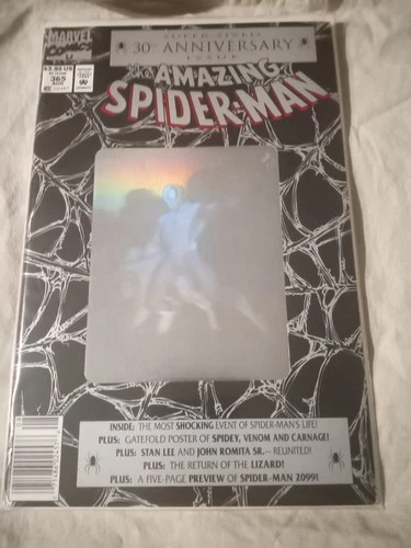 The Amazing Spider-Man #365 Newsstand Variant (Marvel Comics August 1992) VF