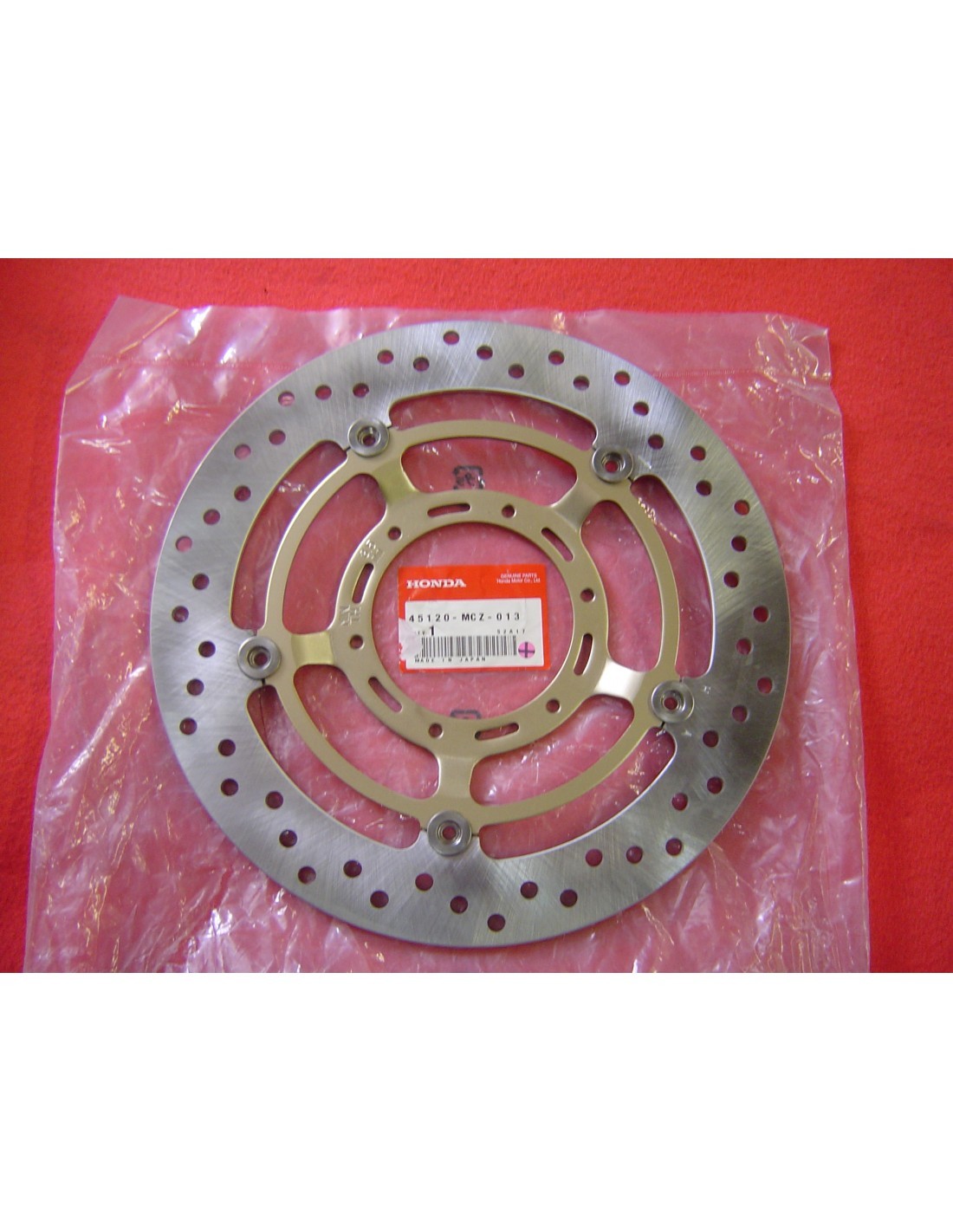Disque de frein avant droit premium en acier inoxydable haute performance pour CB900F Hornet