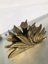 Serviettenhalter  Briefhalter Messing Vintage  " Gilde Handwerk "