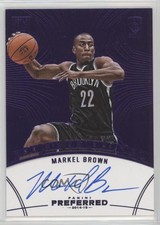 2014 Panini Preferred Rookie Revolution Purple 15/20 Markel Brown #391 Auto 0c2