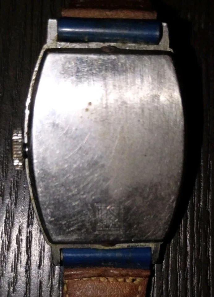 迪士尼 1948 年唐老鸭英格索尔美国时间腕表蓝色表带移动臂 — 第 3/3 张图片