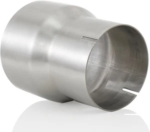 Universal T304 Stainless ID 4 inch to OD 5 inch Exhaust Adapter Reducer - Picture 1 of 5