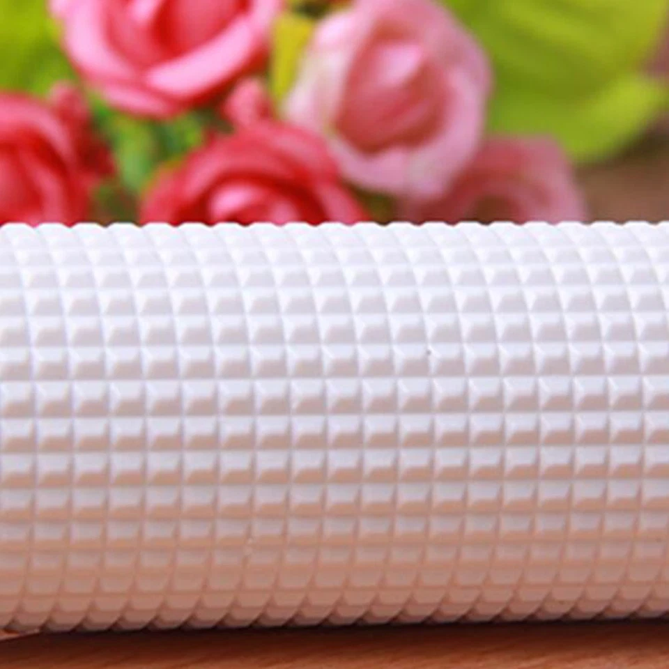 2 Stück geprägter Nudelholzauspuff Kunststoff Nudelholz Teig Gebäckwalze - Bild 3 von 4