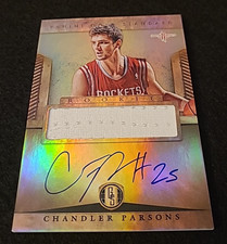 2012-13 Panini Gold Standard - Chandler Parsons #235 Rookie Auto Jersey Patch