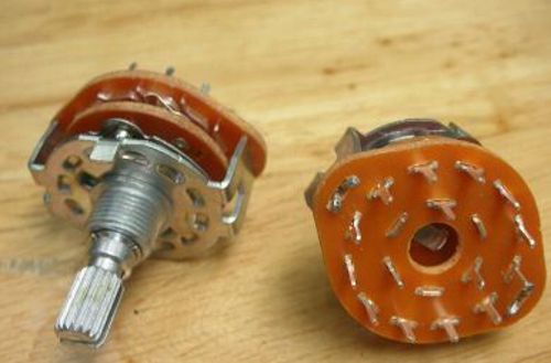 5x Rotary Switch 3 Pole 4 Position 3P4T Non-Shorting,4P ling - Picture 1 of 4