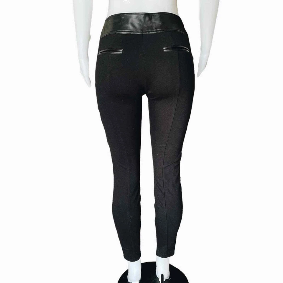 Leggings vintage Baby Phat con detalle de imitación de cuero Foto 3 de 4