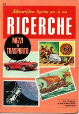 mx19 FIGURINE PER LE MIE RICERCHE - Mezzi di trasporto - Ed. Salvadeo