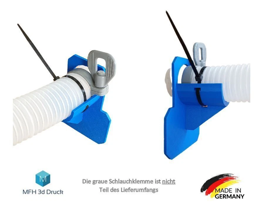 2x Schlauchhalter passend für INTEX/Bestway 32mm Pools - Poolzubehör - Bild 3 von 4