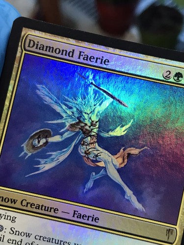 FOIL Diamond Faerie - Coldsnap - LP/NM - MTG - Condition Shown In Many Pictures - Picture 22 of 24