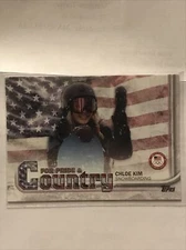 2018 TOPPS OLYMPICS CHLOE KIM ROOKIE CARD RC #PAC-CK SNOWBOARDING USA Olympics