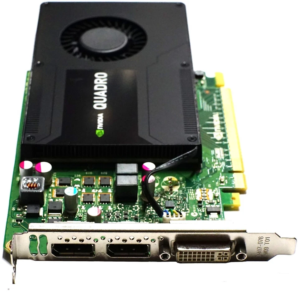Scheda grafica NVIDIA Quadro K2200 4 GB GDDR5 pci express PCIe video dp dvi pc - Immagine 2 di 3