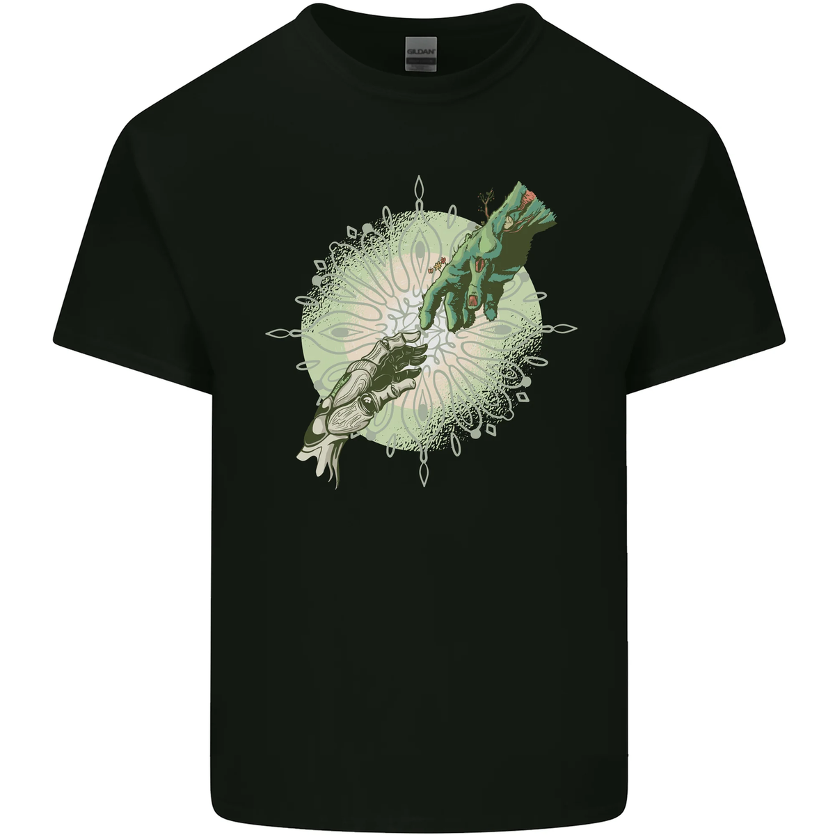 T-Shirt Parodia Della Creazione Di Adamo Teck IT Per Bambini