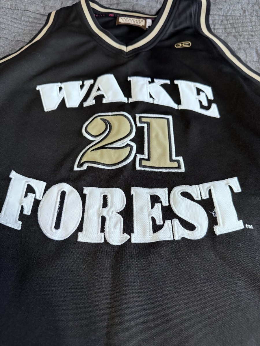 WAKE FOREST DUNCAN 21 ユニフォーム XXL Tim Duncan NCAA Wake Forest Hardwood Legends #21 2XL Jersey