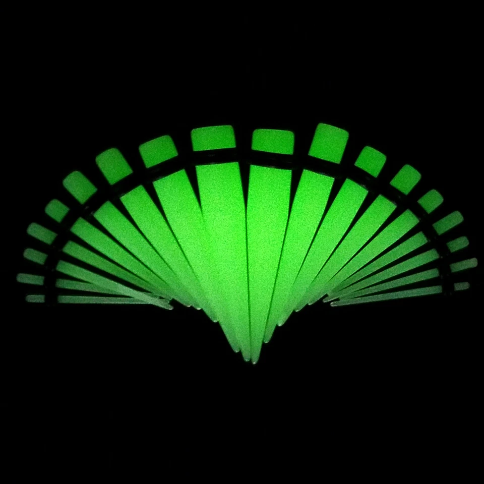 36-54Pcs Ear Stretching Kit Acrylic Taper Tunnel Plugs Gauges Piercing 14G-00G - Image 2 of 4