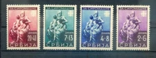 Serbia 82/85 Luxury MNH Mint y72875