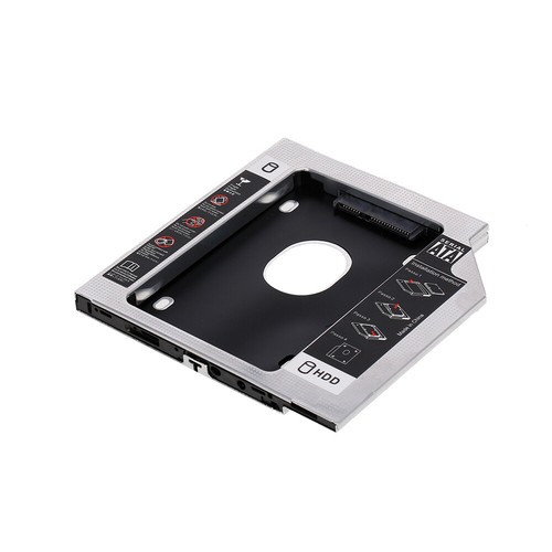 Aluminum Alloy SATA3.0 2nd HDD Caddy 9.5mm 2.5 Inch SSD HDD Enclosure for P3D5 - Picture 3 of 11