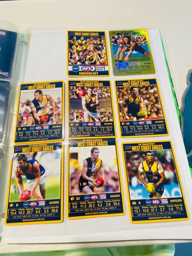 Mix 2008 AFL Teamcoach - Gold & Silver and regular cards with free Album - Picture 7 of 20