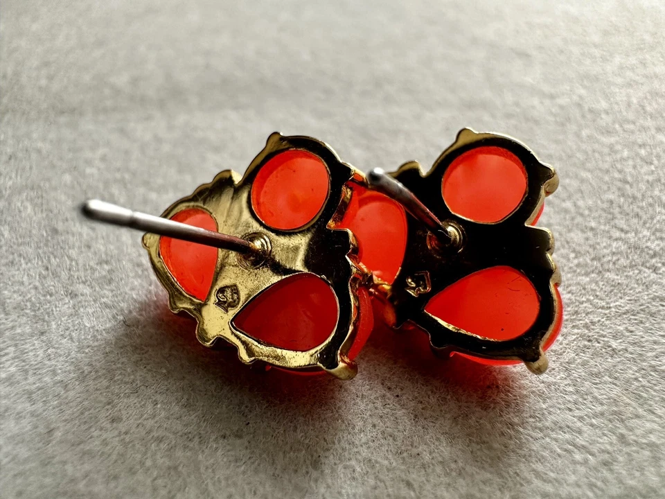 Pendientes de pétalos y perlas Kate Spade raros colección Garden Path Foto 2 de 4