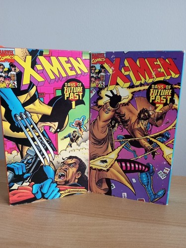 X-Men - Días del Futuro Pasado Pt. Lote 1 Y Parte 2 (VHS, 1994) - Wolverine Gambit - Imagen 14 de 17