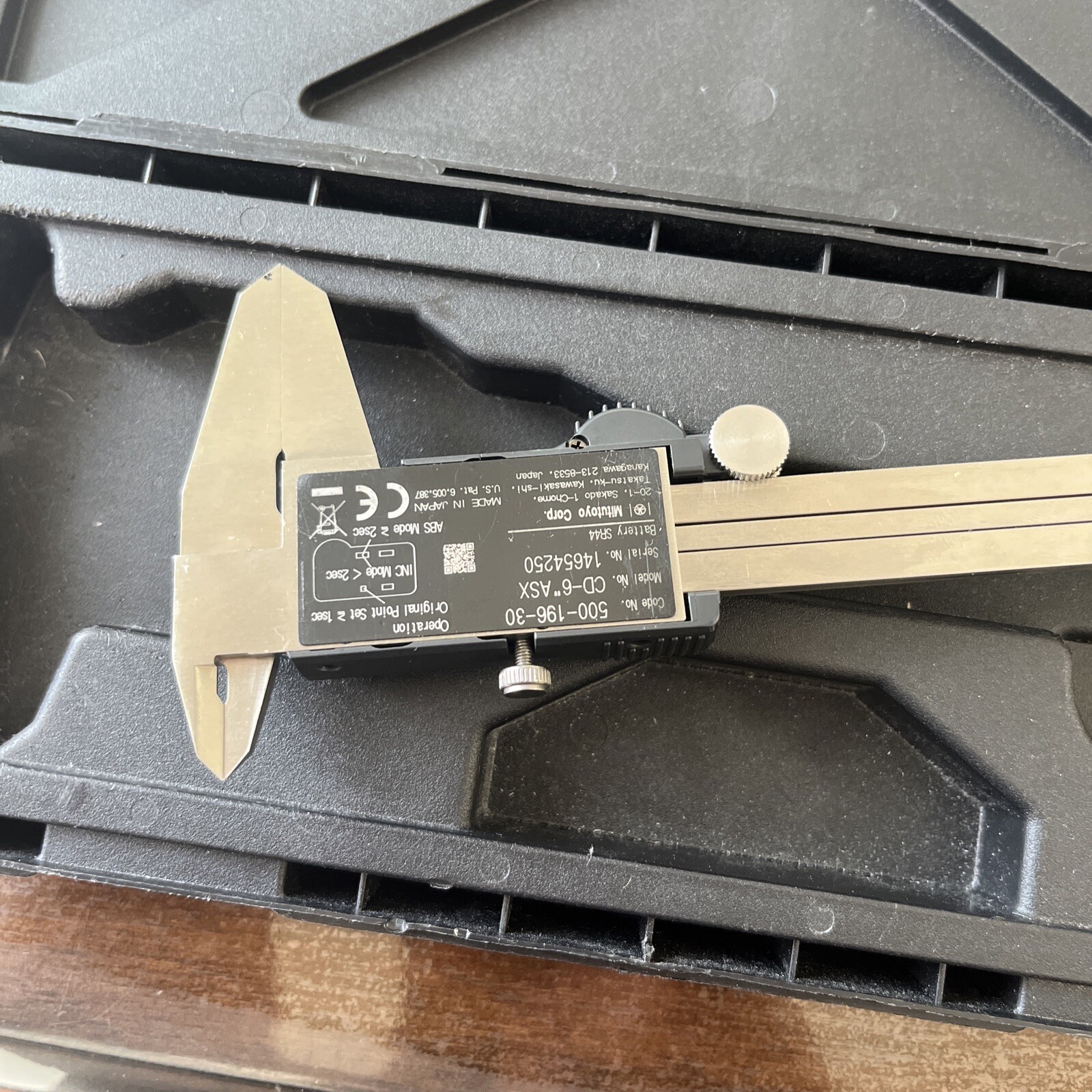 Mitutoyo 50019630 DIGIMATIC CALIPER, 6 inch /Model CD6" ASX 603908579502 eBay