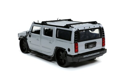 2003 Hummer H2 Grey with Extra Wheels 