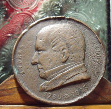 Andres Bello (1780-1865) AR medal Chile 1877 First Rector University of Santiago
