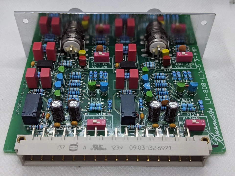 LP-808 LIN-5 In/Out X-Amp CD Module For Burmester 808 MK V  Stereo Preamp - Image 2 of 4