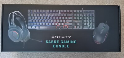 Entity Sabre Gaming Headset Tastatur Maus ~ Neu Originalverpackt ~