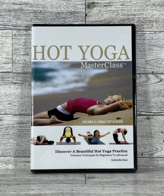 Hot Yoga MasterClass Volume 2 Single Set Classes (DVD) Gabrielle Raiz New Sealed