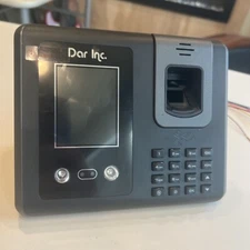 Dar Inc. Time Clocks  2.4G Biometric Fingerprint Never Installed With Pigtail