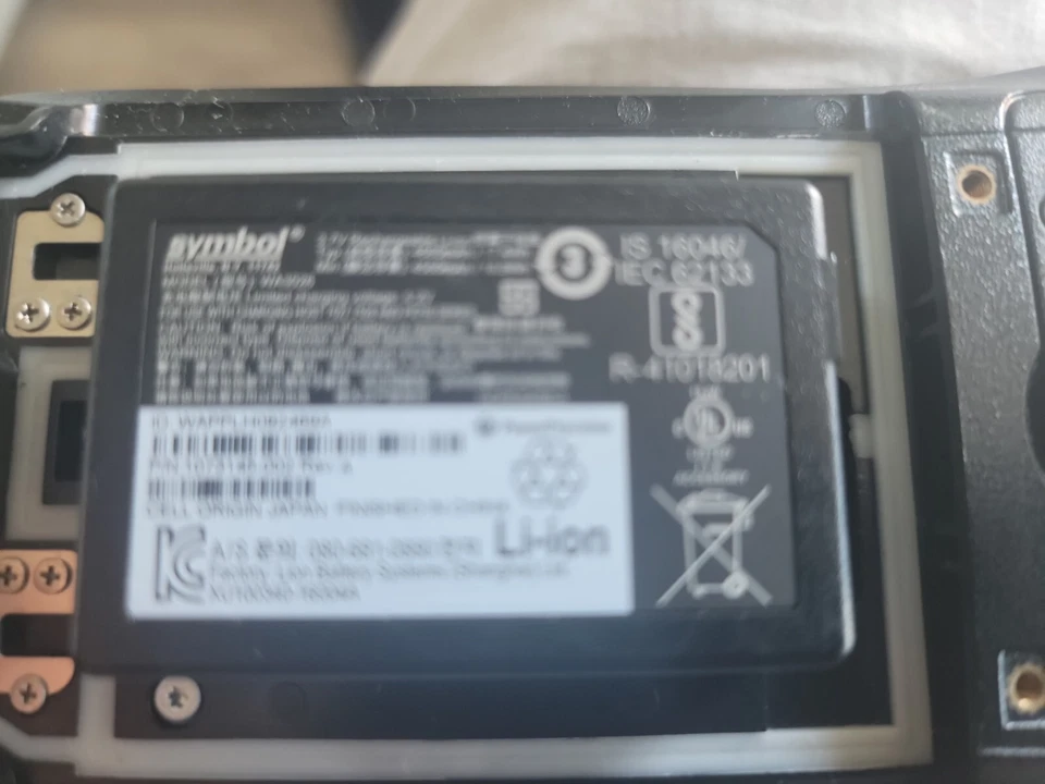 Motorola Workabout PRO4 7528X, con cargador base Foto 4 de 4